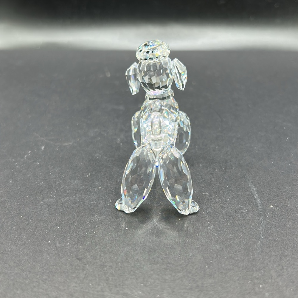 Swarovski Silver Crystal Poodle Dog. Perfect! - Picture 4 of 8